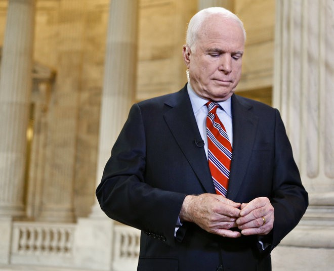 Thượng nghị sỹ Đảng Cộng Hòa bang Arizona John McCain.